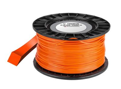 Schneidfaden 2,4/207M Quadrat Orange Di1311-B