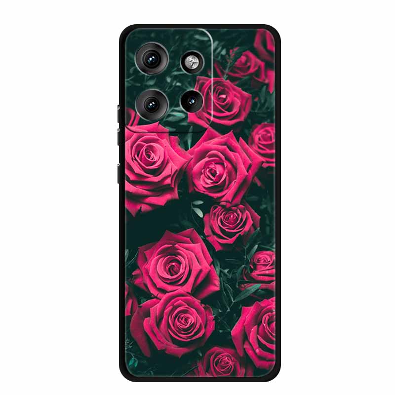 Etui do Motorola Edge 50 Neo Zwierzęta Miękki Silikon TPU Etui na Telefon Tylna Pokrywa Dla Motorola Moto S50 5G Wilk Ochrona Nowe Coque