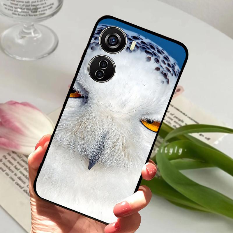 For ZTE Blade V41 Vita Case 2023 Silicone Shockproof Soft TPU Phone Cover For ZTE Blade V40 Design 8046 Funda 8140N Capa Cartoon