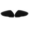Door Mirror Cover Cap Accessories 5K0857537 5K0857538 For VW GOLF 6 MK6 GTI R GTD 2008-2013 Touran Decoration Black Carbon