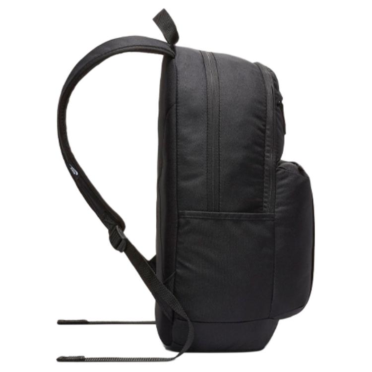 Nike Fashion Casual Solid Color Brand Logo Polyester Backpack Unisex Backpacks Black CK0944-010