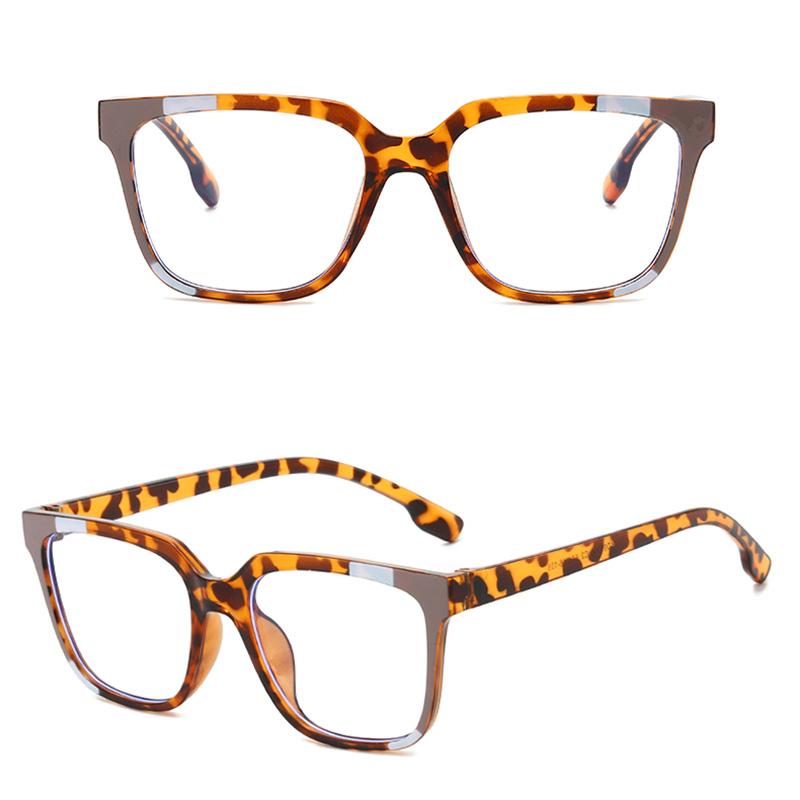 New Multi-Color Fashion Square Glasses Unisex Anti-Blue Light Eyewear