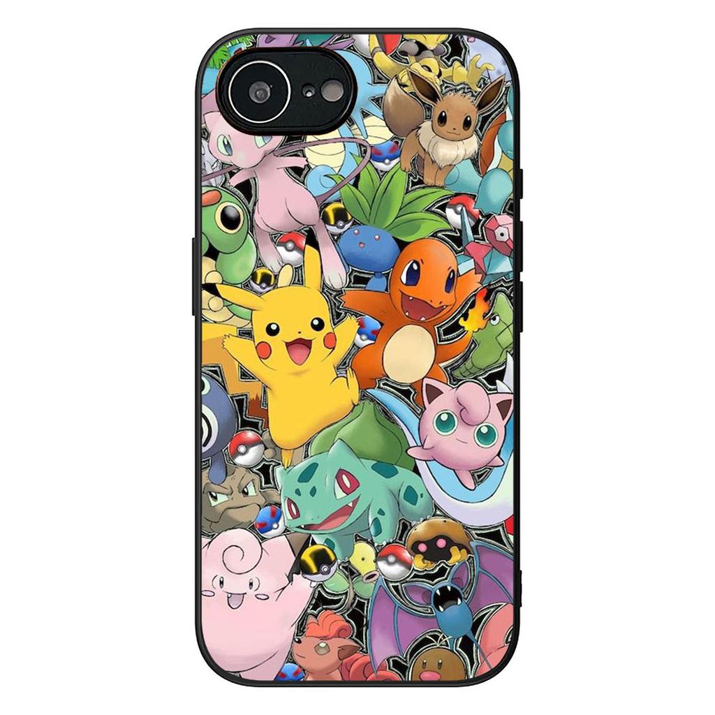 P-Pikachus Charmander P-Pokemons Mewtwo Cover for Apple iPhone 12 13 Mini XS 11 Pro Max 7 8 Plus + XR 8+ X SE 2020 SE3 Case