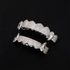 Lightweight Vampires Fangs With Gold Silver Color Options Sturdy Copper Costume Teeth For Theme Parties