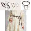 Ethnic Style Handwoven Waist Cord For Ladies With Tying Design For Summer Outfits
