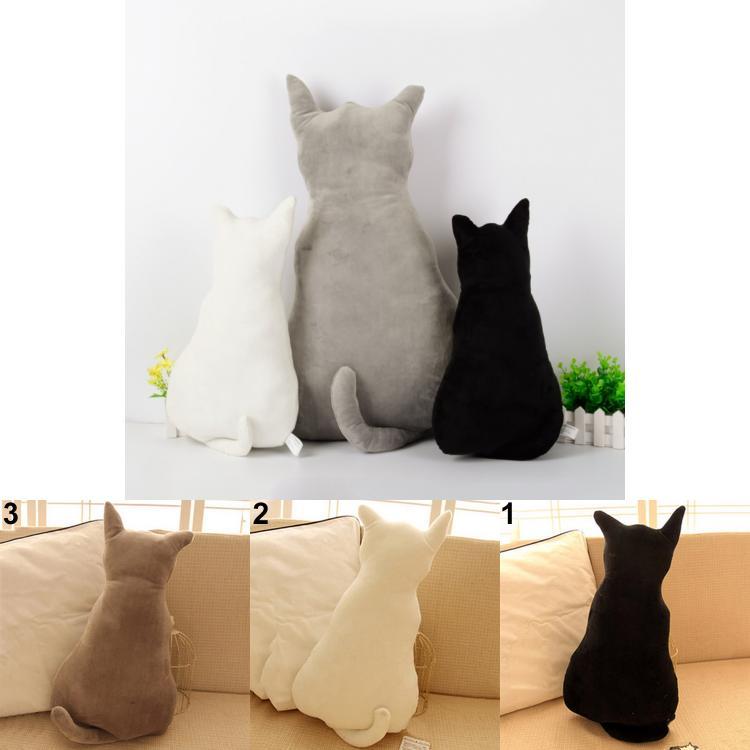 Adorable Plush Back Cat Toy Sofa Pillow Cushion Perfect For Cozy Home Decor