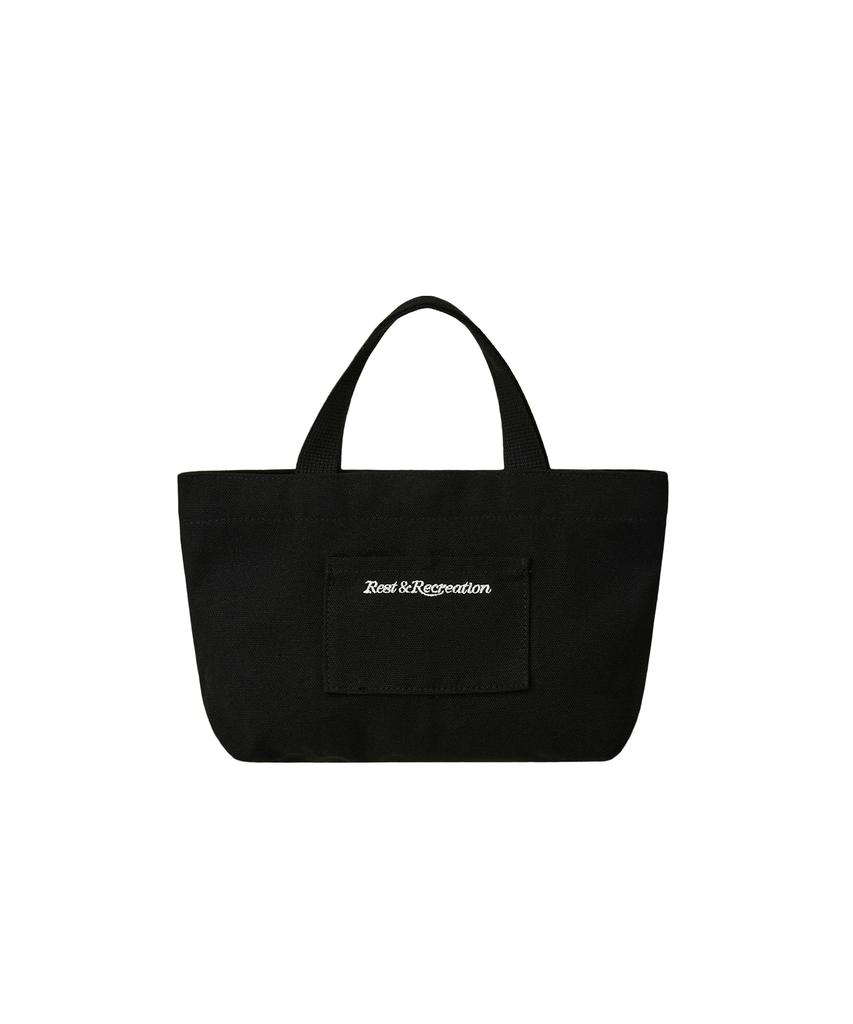 Rest&Recreation Cotton Mini Tote Bag - Black