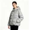 New Winter 2026 Thickened Puffs Small Hooded Super Good-looking Short Bread Clothing