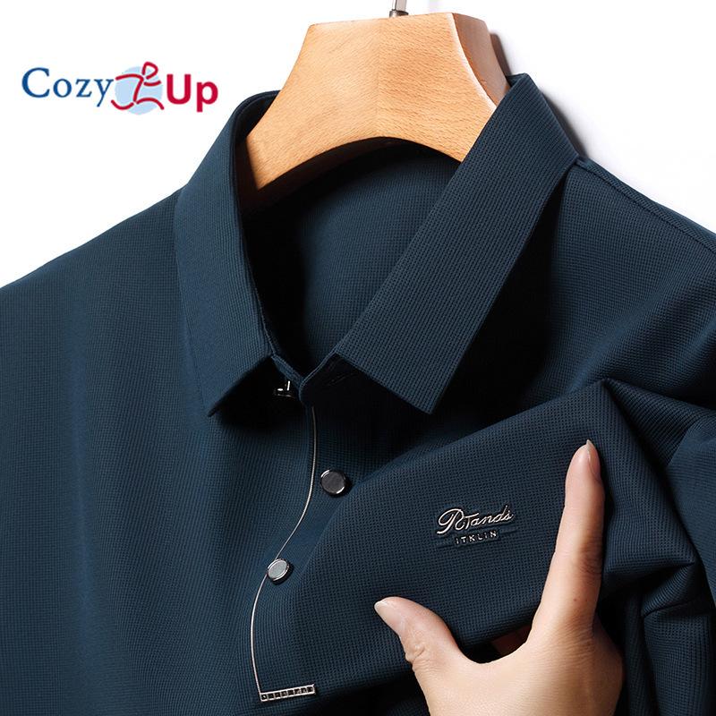 Cozy Up Mens Polo Shirts Short Sleeve Performance Moisture Wicking Athletic Workout Golf Shirts for Men