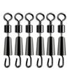 30PCS Fishing Bearing Swivels Ball Bearing Swivel Solid Rings Fishing Connector Ocean Boat Quick Fast Link Connector