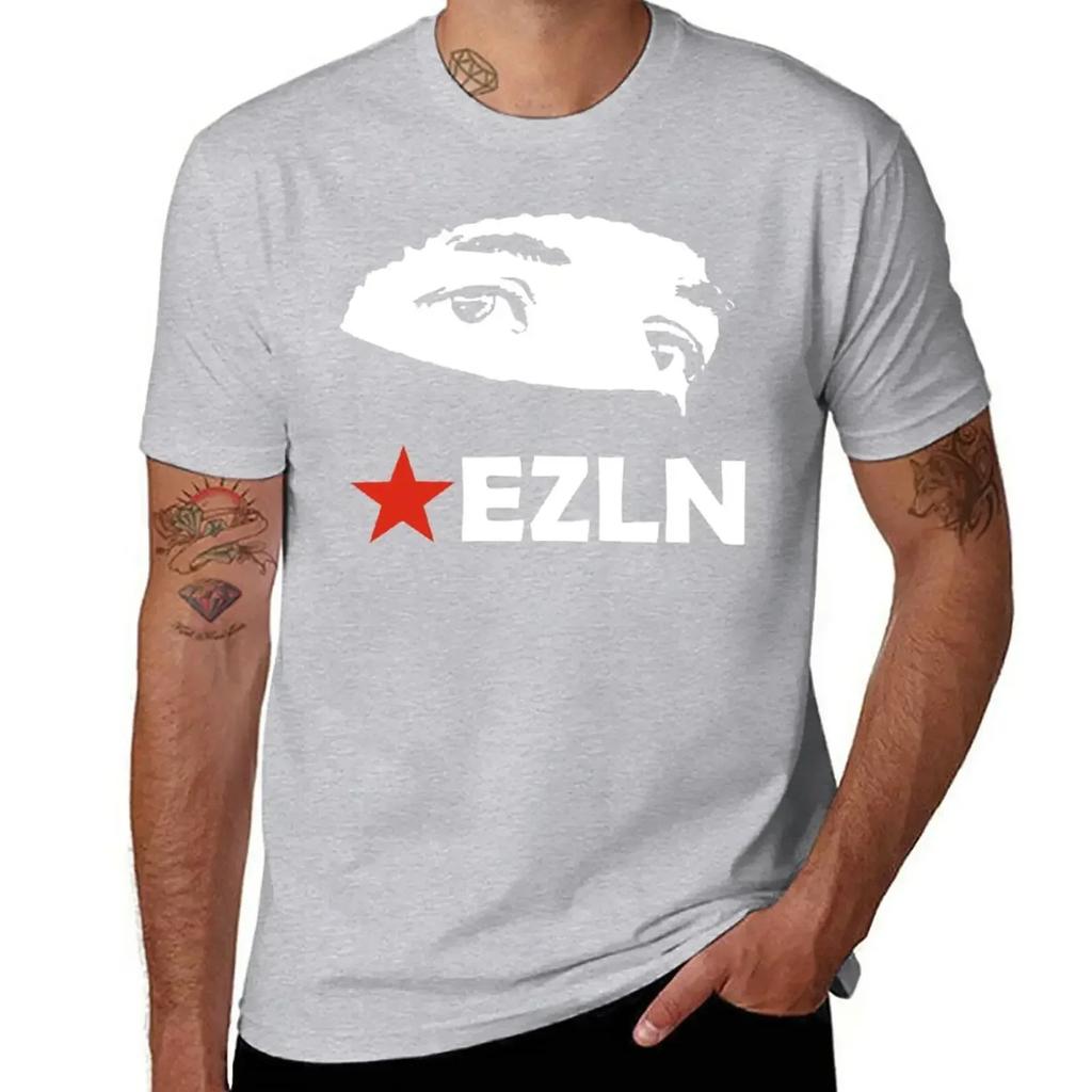 EZLN t-shirt funnys plain plain t shirts men