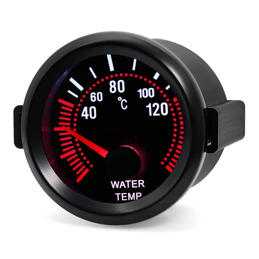 2" 52MM Car Gauge Tachometer Boost Meter PSI Bar Water Temp Oil Temp Gauge Oil Pressure Vacuum Voltmeter For 12V Gasoline Car