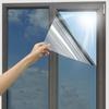 Reflective Privacy Window Film: One-Way Mirror, UV & Heat Control, Self-Adhesive, Waterproof - Ideal For Office & Hotel