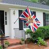 Welsh And Uk Flag Polyester Outdoor Indoor Garden Patriotic Banner For Home Decorations
