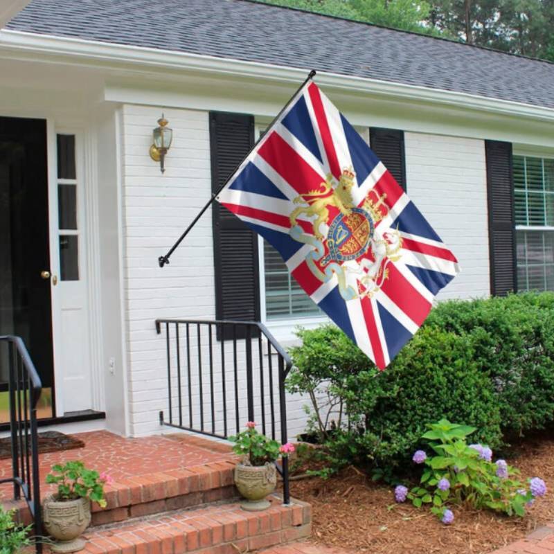 Welsh And Uk Flag Polyester Outdoor Indoor Garden Patriotic Banner For Home Decorations