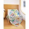 1PC Custom Name Dinosaur Blanket Personalized with Your Own Name - Soft Flannel All-Season Throw for Camping Naps & Home Use