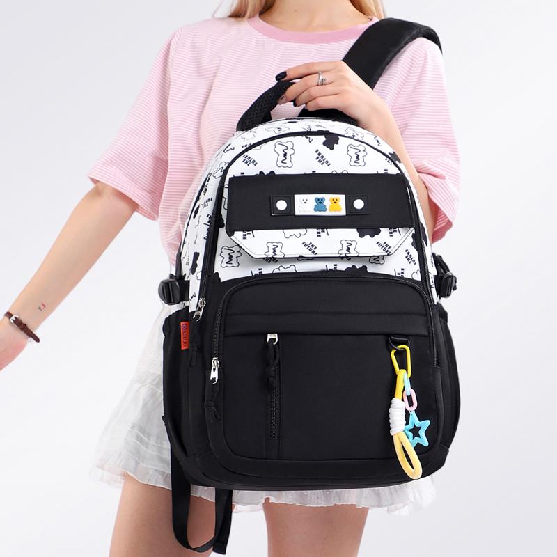 Women's Schoolbag High School Students' Large Capacity Lightweight Campus Backpack Student Backpack