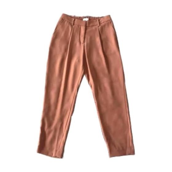 PLST Slacks Pants S Brown Beautiful Legs Simple