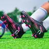 Unisex Football Boots Student Large Size Football Boots Plastic Long Nail AG Artificial Lawn Training Football Shoes