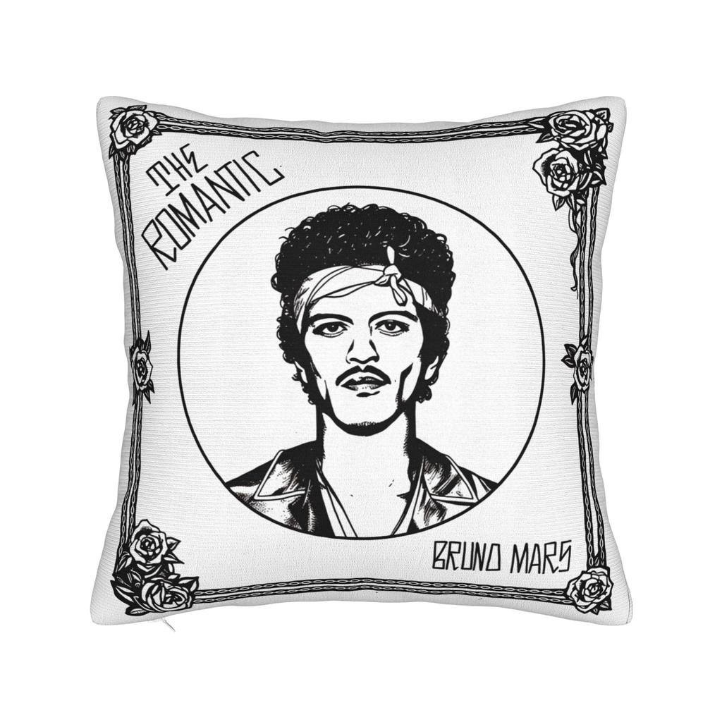 Bruno Mars The Romantic Tour Federe Merchandising Federa Stampata Decorazioni Federa Cuscino da Lancio Casa Multitaglia