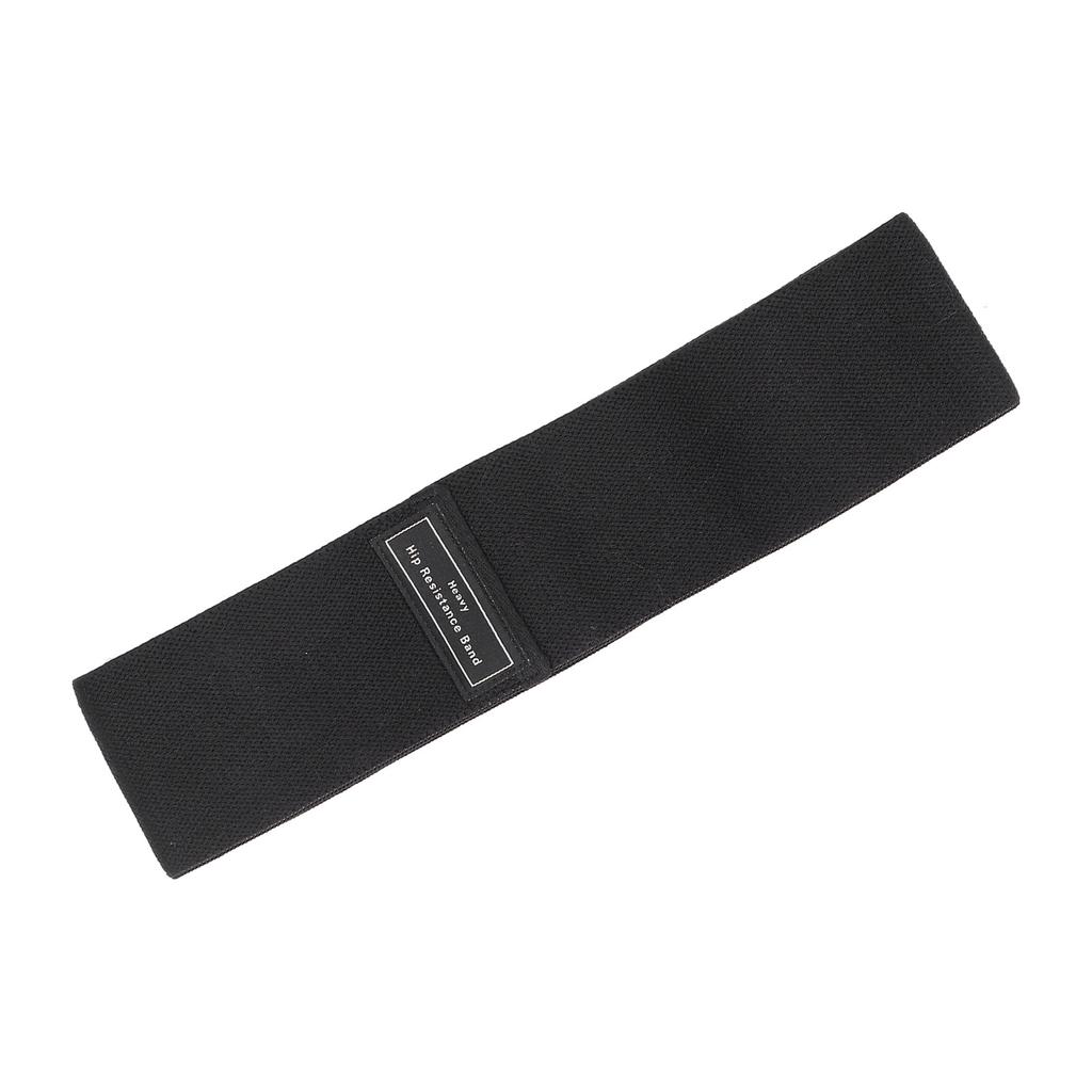 Exercise Resistance Band NonSlip Fitness Elastic Stretching Workout Band Pull Strap Belt(Black )