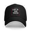Let's Go Taco Outfit Men Women Baseball Cap Trucker Hat Vintage Formal Headwear Adjustable Sun Cap