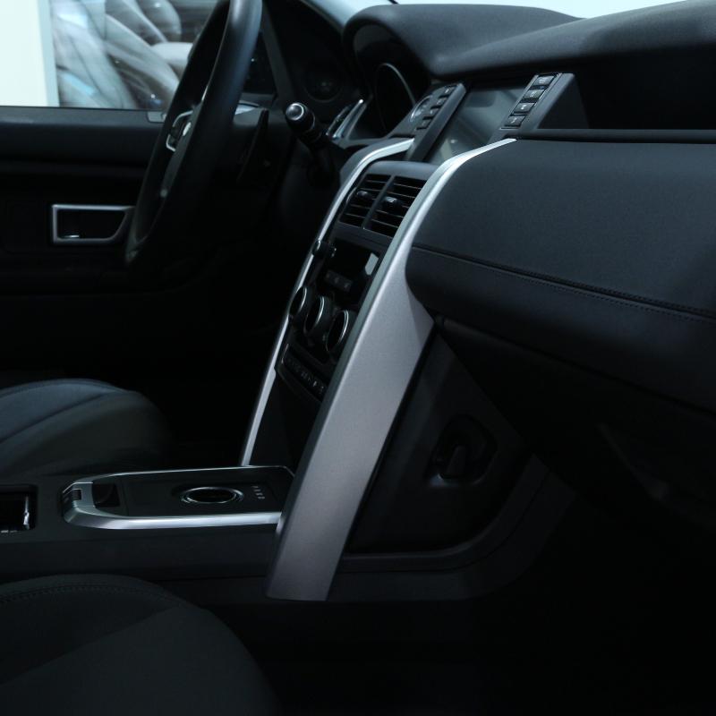 For Land Rover Discovery Sport 2015- Aluminum Alloy Silver Car Center Console Side Cover Decorative Car Accessories