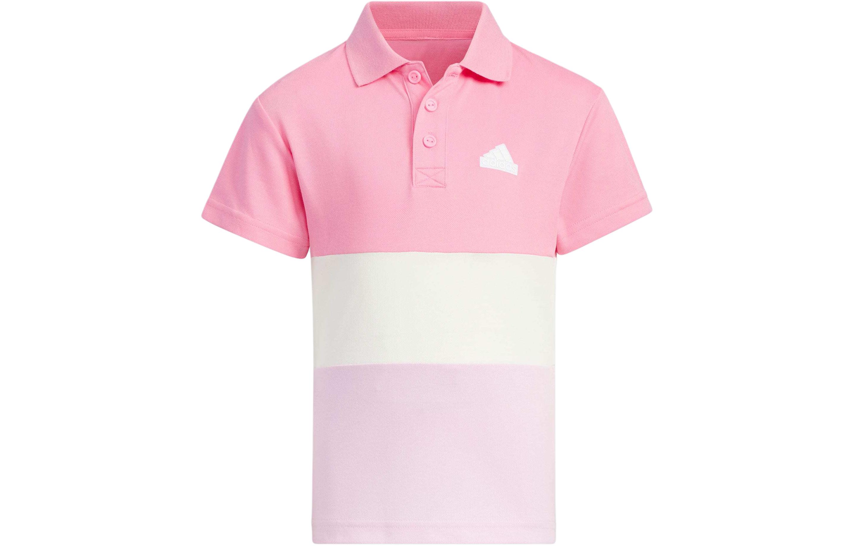 Детская футболка Adidas SPORTSWEAR POLO SHIRT Розовая Детская IT1795 104