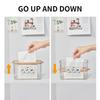 Creative Simple Transparent Paper Towel Box Drawer Paper Home Decoration Suitable for Living Room Kitchen Bathroom Etc