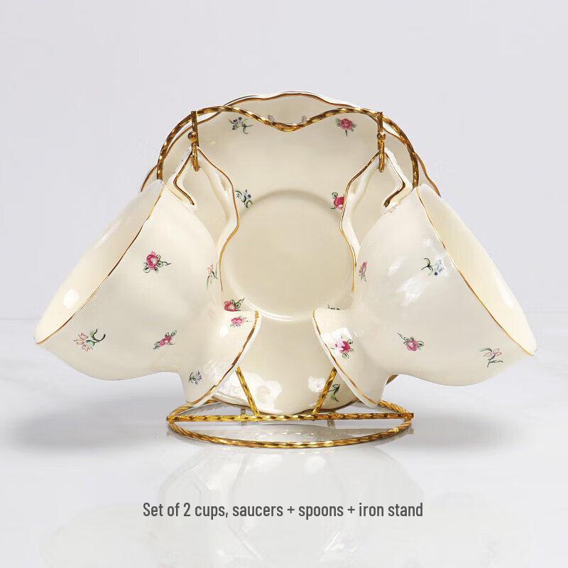 French Retro Ceramic Coffee Tea Set