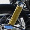 Stoßdämpferabdeckungen Wasserdicht Staubdicht Kohlefaser Vorderradgabel Einstellbar Motorrad Schutzstange Schutzmanschetten Schützende Stoßdämpfer