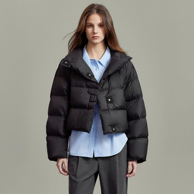 New cotton-padded clothes women s winter short loose thickened cotton-padded clothes retro trendy cotton-padded jackets trendy S