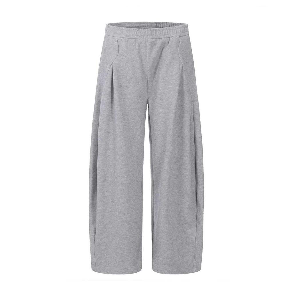 Women's Fashionable Solid Color Pocket Pants High Waist Sports Casual  Pants