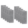 5/10PCS Flat Mop Cloths, Microfiber Mop Replacement Pads, Durable Mop Cloths, Dusting Mop Heads, Suitable for Both Wet