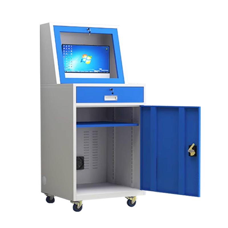 Durable Moisture-Proof Movable Industrial PC Cabinet for CNC Workshop
