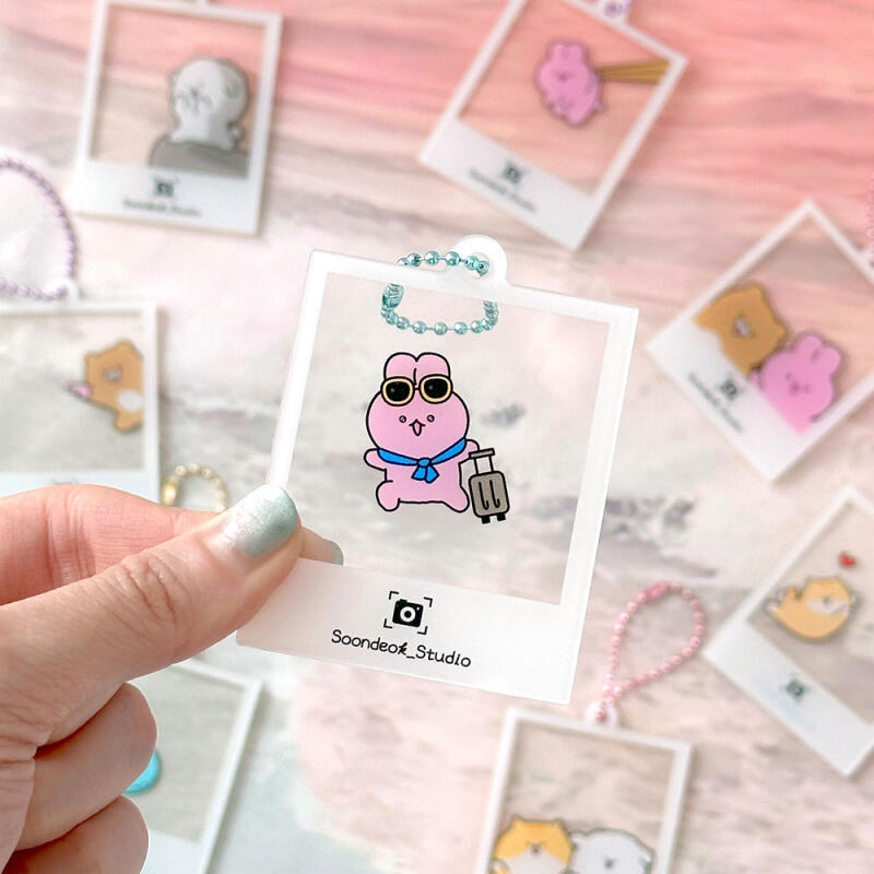 24 Sundeok and Chalkak random keyrings in 1 box 24 Sundeok and Chalkak Random Keyrings_1 Box