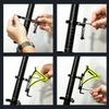 Aluminum Alloy Bicycle  Bottle  Cage  Conversion  Seat Angle Adjustable Water Cup Holder Adapter Fixing Frame (without Bottle Cage)
