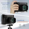 Haoge Handle Hand Grip for Fujifilm GFX100RF Camera Body, L-shaped Grip Bracket, Silver Bottom, Quick Release Plate