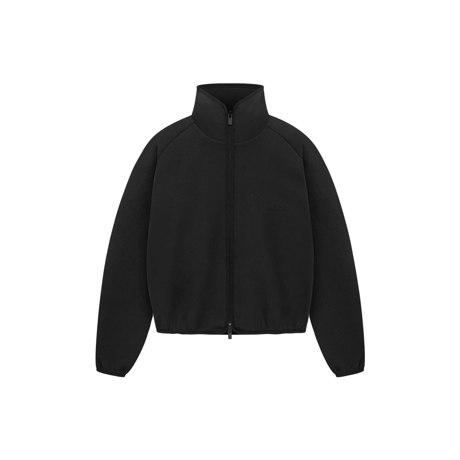 adidas x Fear of God Athletics Suede Fleece Track Jacket Black Men s IY0935 XS