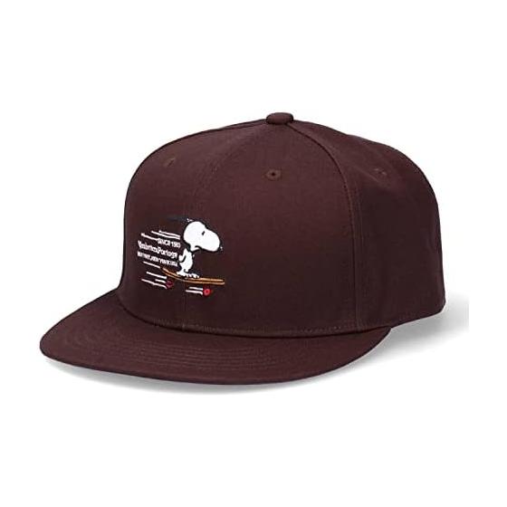 [Manhattan Portage] x PEANUTS Collaboration Flat Visor Baseball Cap Snoopy Hat