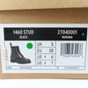 Pristine Dr.Martens short boots 1460 STUD 8-hole Black Silver leather 27040001 Used