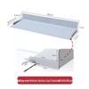 Silicone Non-Slip Sink Splash Guard with Suction Cups - Water Barrier & Separator