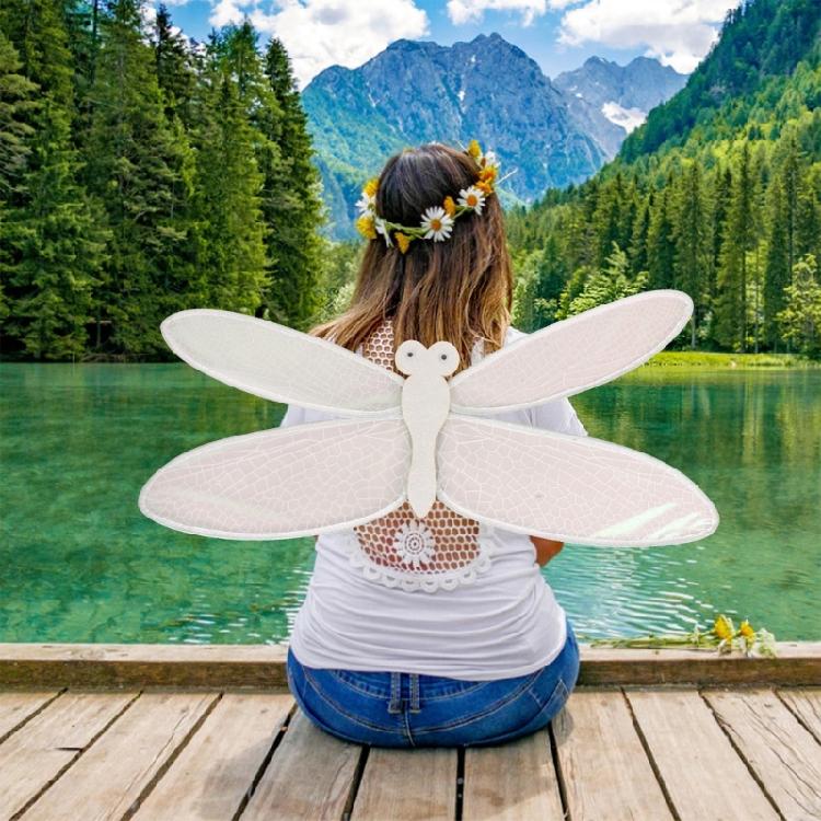 Fairys Butterfly Wing Angel Wing Fairys Wing Fancy Dressing Costume Dragonflies Wing Photo Props for Halloween Cosplay