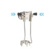 Trekking Pole Tip Ice Spike Winter Outdoor Snow Hiking Cane Ice Tip Attachment With Stainless Steel Studs For Trekking Pole