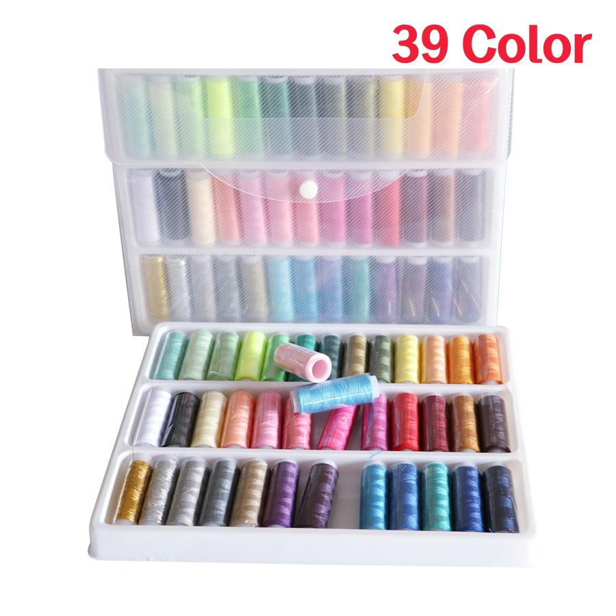 

39 Color Sewing Thread Embroidery Sewing Thread for Quilting Embroidery Thread Kit Hand and Machine Sewing