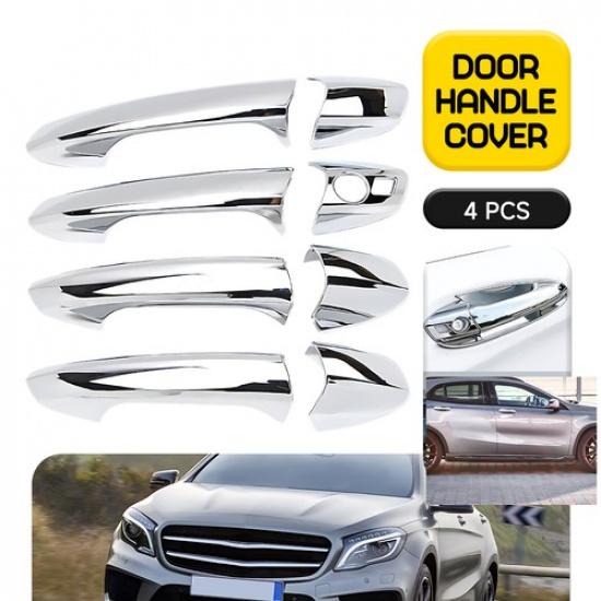 4 шт. Хромированная накладка на ручку двери Fit For Mercedes-Benz W246 W212 C292 W204