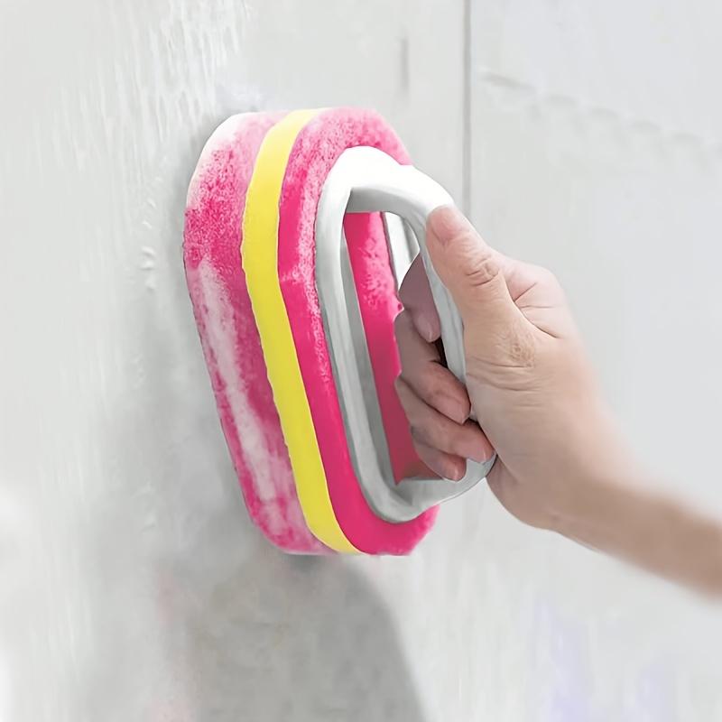 1pc Magic Cleaning Sponge Non-Scratch Plastic, Multi-Surface Stain Remover for Kitchen, Bathroom, Glass, Walls, Toilets, Ceramic Home Cleaning Tool