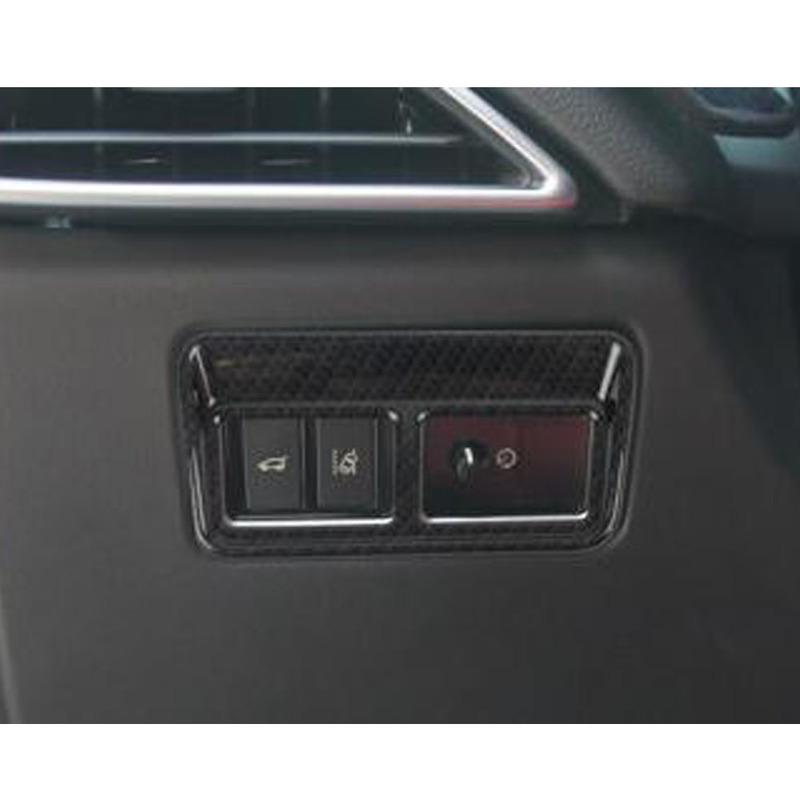 For Jaguar F-PACE FPace 2016 2017 2018   Car Stick Front Headlight Light Switch Inner Trim Frame Panel Button