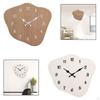 Clock Creative Silent Wall Arabic Numerals Sturdy Fashionable Aesthetic Timepiece