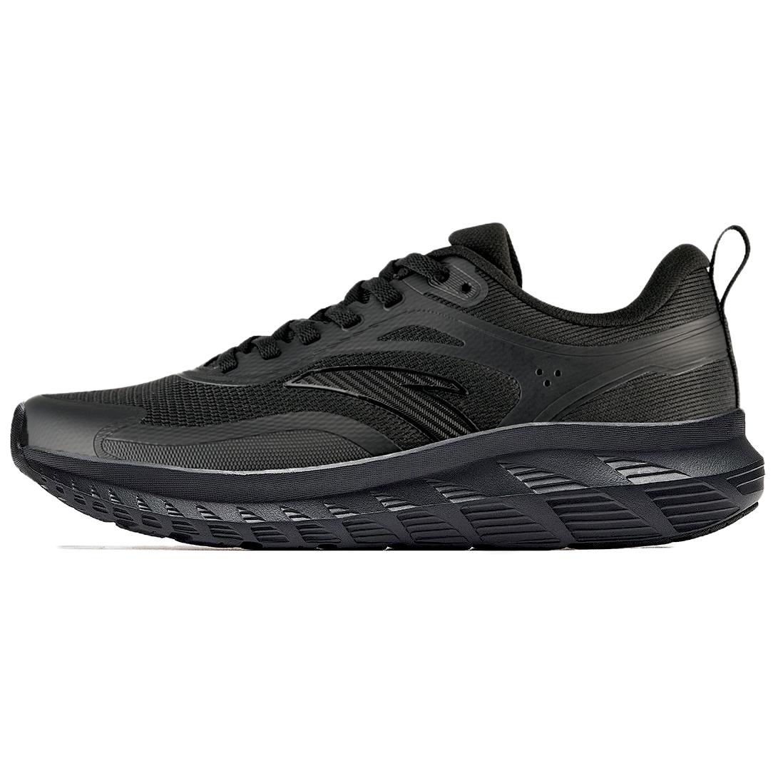 

new Anta Shock Absorbers Rebound Low Top Casual Running Shoes Men s Basic Black 44